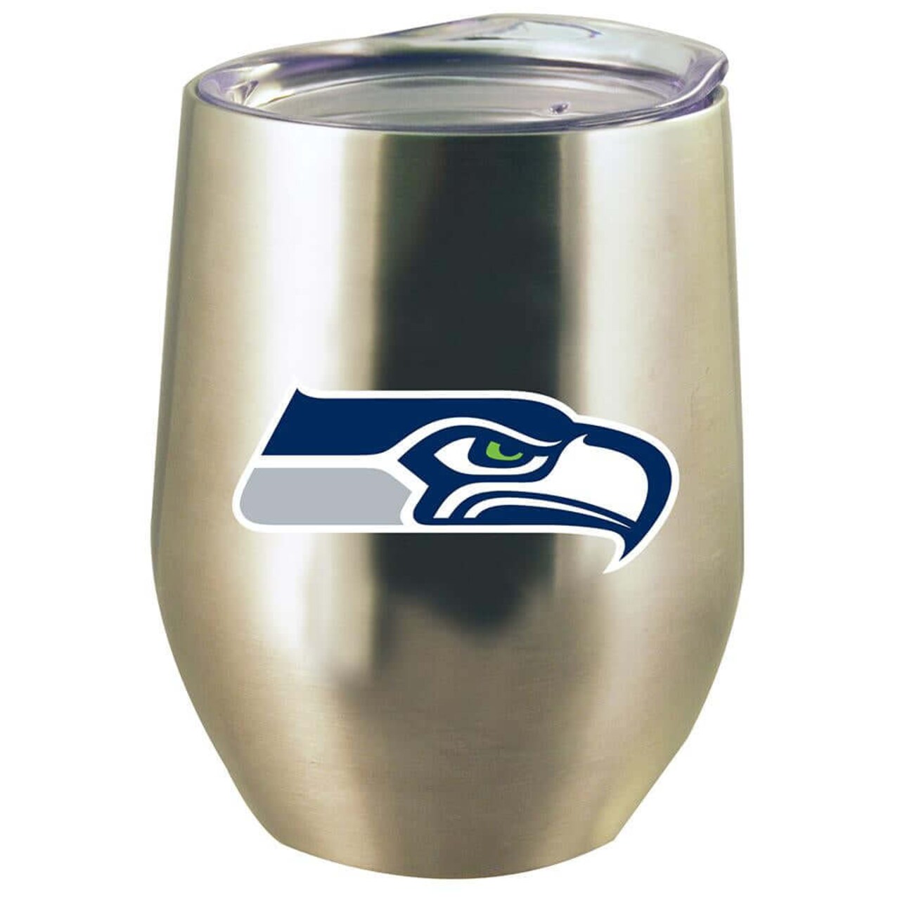 12oz Stainless Steel Stemless Tumbler w/Lid | Seattle Seahawks
